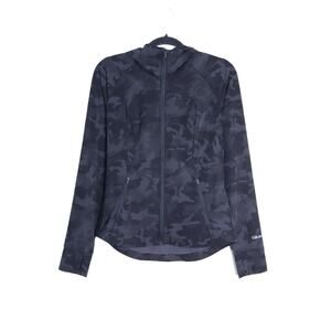 LULULEMON Windbreaker Mist Over Jacket Incognito Camo Multi Grey Women's 6